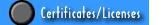 Certificates/Licenses